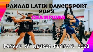 PANAAD LATIN DANCESPORT COMPETITION 2023  CHAMPION [upl. by Pascha]