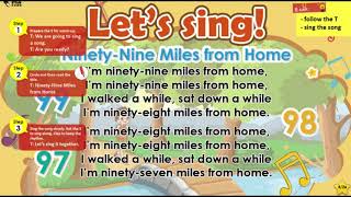 Ninety Nine Miles from Home 51Talk song with Lyrics [upl. by Janos]