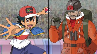 Pokemon Sword and Shield Galar Ash Vs Peony Crown Of Tundra [upl. by Trbor]