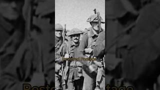 Restored ww1 Footage warhistory warshorts ww1 military [upl. by Kcirdahc]