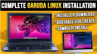 How to Install Garuda Linux On Any Windows PcLaptop 2024🌟Indian OS🤯Dual BootFull Install⚡ [upl. by Acinorahs]