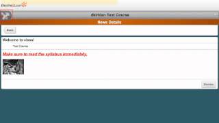 Desire2Learn Mobile Access for Students [upl. by Adnima]