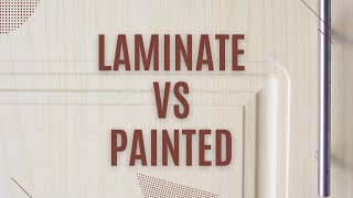 Laminate vs Painted Cabinet Doors  Which Cabinet Door is Right for You [upl. by Airogerg]