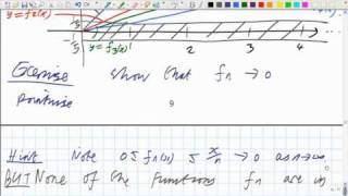 Lecture 19a Math Analysis  Uniform convergence [upl. by Hnahc]