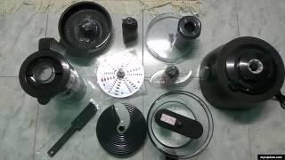 Unboxing Philips Food Processor HR7776 [upl. by Nazay]