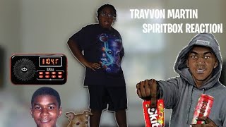 TRAYVON MARTIN SPIRITBOX REACTION VLOGMAS DAY 6 [upl. by Gabby]