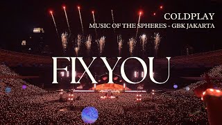 Full Song Coldplay Jakarta 2023 fix You [upl. by Ryon149]