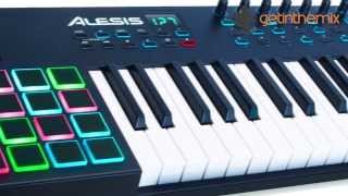 Alesis Vi61  USB Controller Keyboard with Drum Pad [upl. by Lamrej]