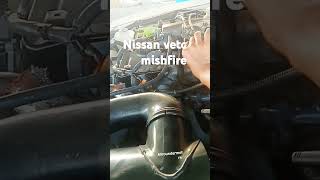 Nissan vetc misfiring problem allroundermotrs mechancial [upl. by Lilak]