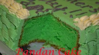 Pandan Cake Filipino Version [upl. by Davison]