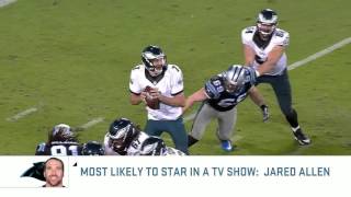 NFL Yearbook Superlatives Most Likely toSucceed Star in a TV Show amp MORE  NFL Now [upl. by Eeram617]