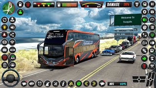 Bus Simulator Ultimate Trip to Sudi Arabia MadinaTambukJeddah Android Gameplay 3329 KMgames [upl. by Harmaning443]