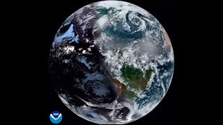 Satellites watch Earths tilt change throughout 2022  Timelapse [upl. by Aner299]