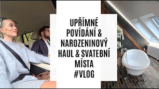 UPŘÍMNÉ POVÍDÁNÍ amp NAROZENINOVÝ HAUL amp SVATEBNÍ MÍSTA VLOG [upl. by Arihday814]