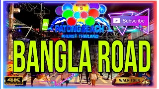 TODAY IN THAILAND BANGLA ROAD STREET TOUR PATONG PHUKET JAN 25TH 2024 [upl. by Cammie]