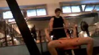 bench press 95kg x5 [upl. by Dekow282]