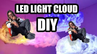 NEW TREND DIY LED LIGHT LIGHT UP CLOUD WALL NEW TREND [upl. by Ashley]