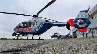 I visited the Police of RheinlandPfalz helicopter unit at Winningen EDRK by Koblenz [upl. by Ymaj664]