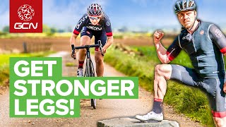 Build Leg Strength On The Bike amp Become A Faster Cyclist [upl. by Atoel]