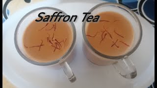 Saffron Tea Recipe In Tamil☕ [upl. by Karp]