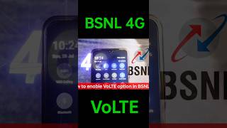 BSNL 4G VOLTE ACTIVATE  bsnl volte activation  bsnl volte activation kaise kare shorts brijtech [upl. by Veejar858]