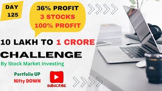 Day125  10 Lakh to 1Crore Challenge  Value Investing [upl. by Maise652]