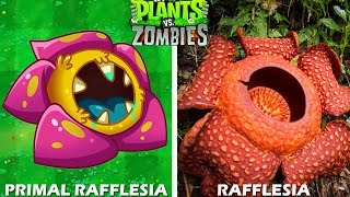 Plants Vs Zombies 1amp2 All Characters in Real Life Compilations [upl. by Teferi]