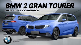 ALL NEW BMW 2 GRAN TOURER 20242025 REDESIGN  Digimods DESIGN [upl. by Jobyna240]