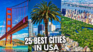 Best Cities In USA To Travel 2024 [upl. by Kerwinn]