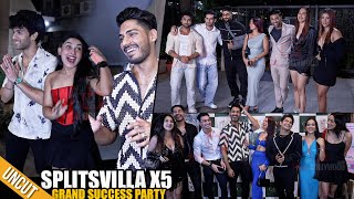 UNCUT  Splitsvilla X5  Grand Success Party  Digvijay Akriti Negi Jashwanth  All Contestant [upl. by Etak]