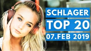 SCHLAGER CHARTS 2019  Die TOP 20 vom 07 Februar [upl. by Crim]