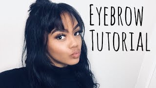 EYEBROW TUTORIAL [upl. by Leamhsi]