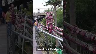 LoveLock Bridge Langkawi Malaysia shorts love lovelockbridge malaysia [upl. by Guy]