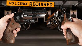 Classic Revolver  No license required Co2 air gun The Smith amp Wesson M29 [upl. by Ynattir]