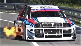 700Hp Lancia Delta Integrale Monster  Brutal AntiLag Sound amp Flames [upl. by Lyon]