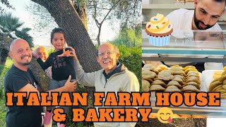 Italian Farm house tour 🏡  Authentic Italian Bakery 😋🧁 [upl. by Ahsan]