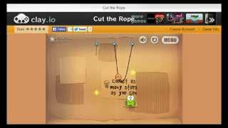 Wii U JeGeekJePLAY PlayBoxie  Cut The Rope gameplay HTML5 [upl. by Aicina]