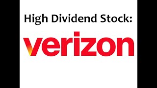 High Dividend Stock Verizon VZ [upl. by Lledal]