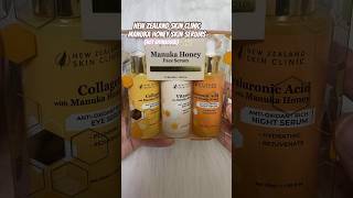 New Zealand Skin Clinic Manuka Honey Skin Serums Review review skincare serum shopping [upl. by Noreh979]