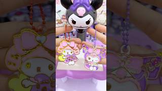 Create sanrio keychain 😍shortsviral kuromi japan unboxing kawaii diy shorts [upl. by Haymes267]