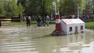 Boyd Martin fall at water jump at Rolex 2008 [upl. by Annora]