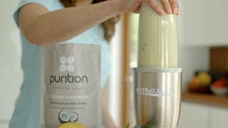 How to prepare Purition  The Wholefood Nutrition Shake [upl. by Anasor]