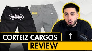 Corteiz Cargos Review  How To Make Them Slimmer SIZE GUIDE INCLUDED [upl. by Rhianna]