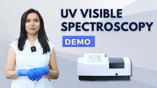 UVVisible Spectroscopy Basics amp Lab Demonstration [upl. by Artema]