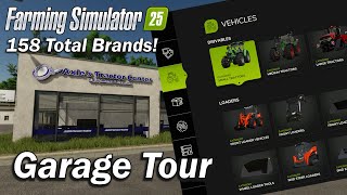 Farm Sim 25 Tips amp Tricks  Garage Tour [upl. by Micheline301]