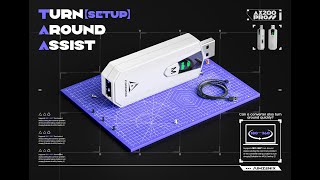 TUTORIAL How to set up the TurnAround Assist Function AX200 PRO AIMZENIX ADAPTER [upl. by Ellmyer455]