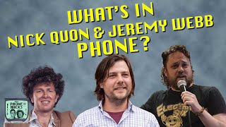 Whats in Nick Quon amp Jeremy Webbs Phones  PHONE HACKS PODCAST podcast aussiepodcast comedy [upl. by Gerita17]