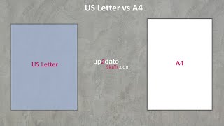 Paper sizes A4 vs US Letter [upl. by Gerda471]