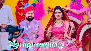 My ring ceremony💍🌺special day❤️ tanu bishnoi vlogs [upl. by Anairb855]