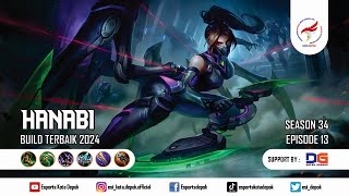 Highlight Gameplay Hanabi MLBB Season 34 Episode 13 Full Movie mobilelegends highlight hero [upl. by Ormond]